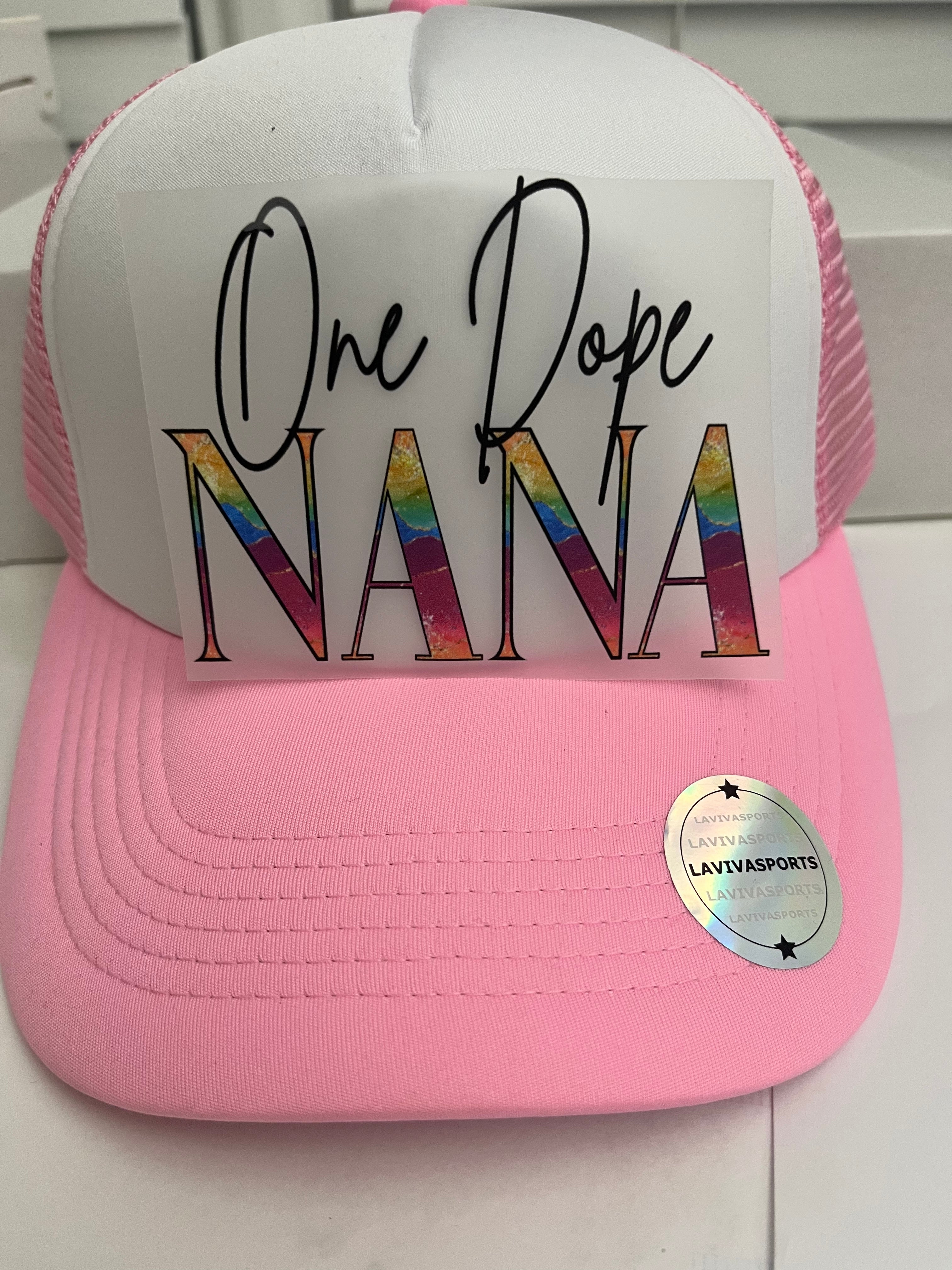 One Dope NaNa DTF HAT TRANSFER