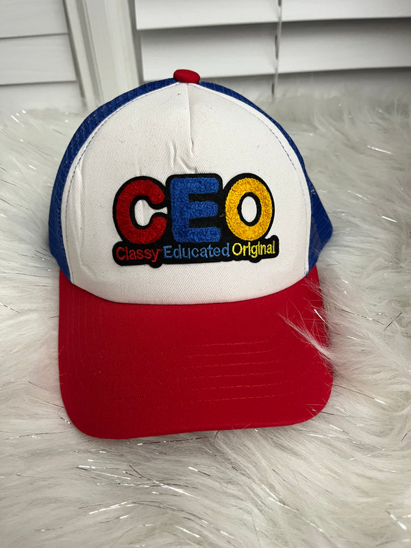 CEO CHENILLE EMBROIDERED PATCH