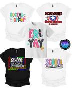 School Social Worker Tshirt Box (Mini)