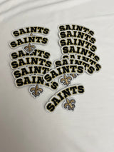 New Orleans Saints Iron on Embroidered Patch