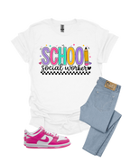 School Social Worker Tshirt Box (Mini)