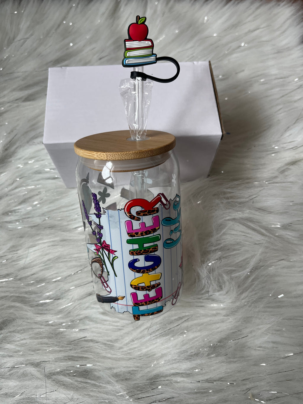 Teacher UV DTF CUP WRAP