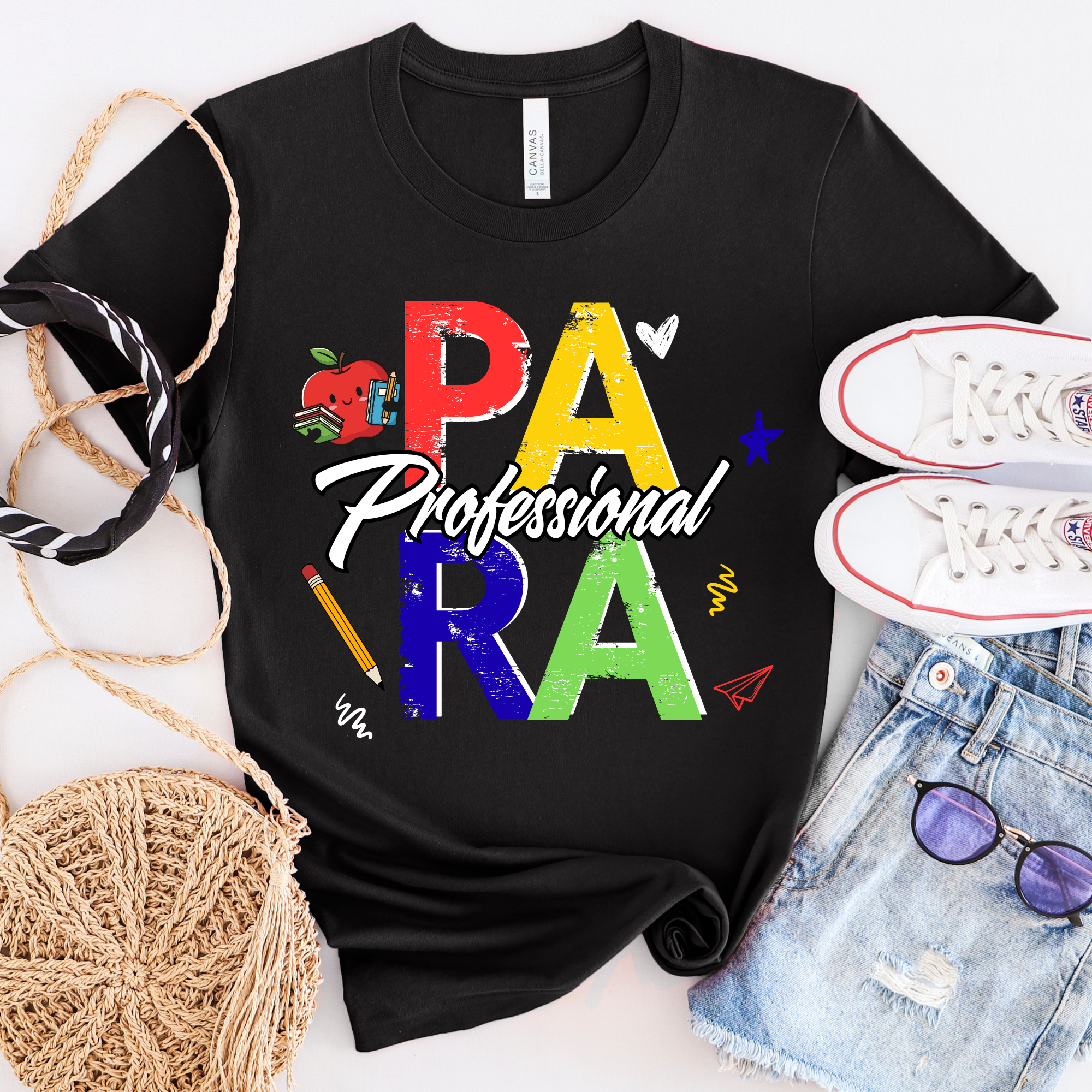 School Para Professional T-Shirt /Para of Colors
