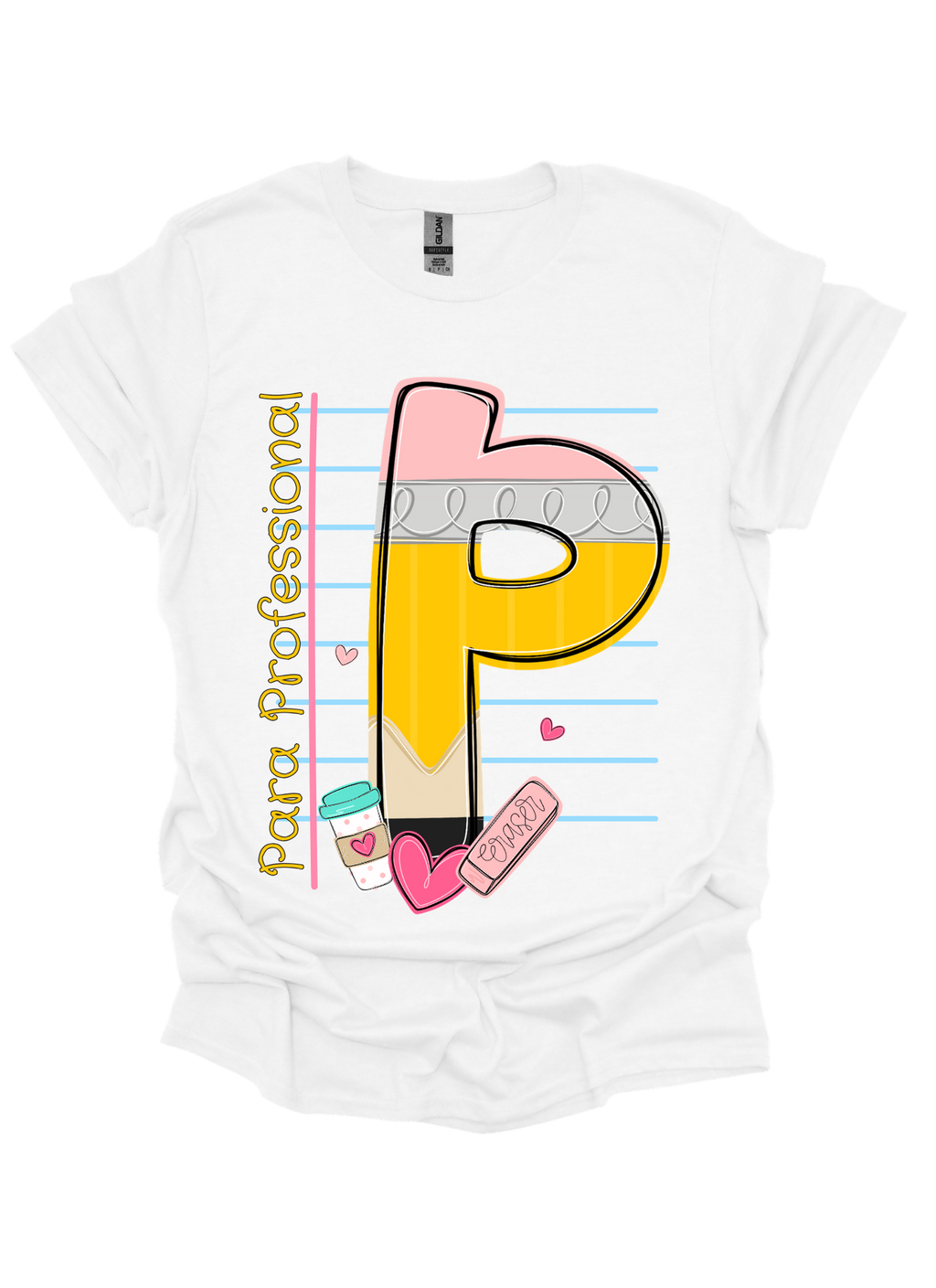 Paraprofessional Pencil Graphic T-Shirt