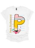 Paraprofessional Pencil Graphic T-Shirt