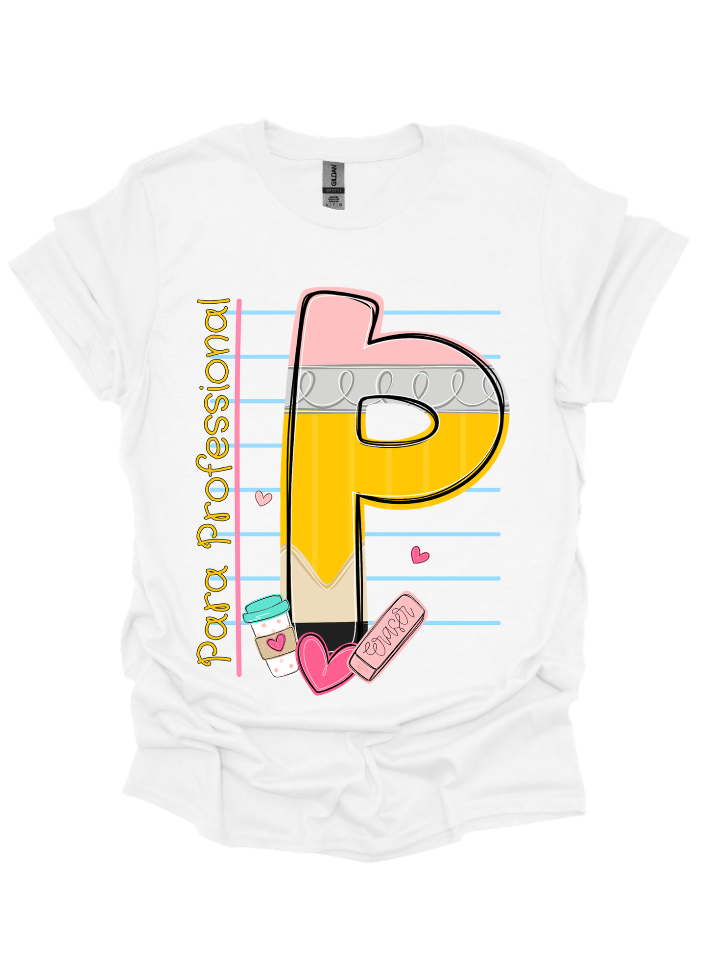 Paraprofessional Pencil Graphic T-Shirt