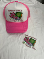 DTF IRON ON TRANSFER 4’ PRETTY GIRLS PRAY TOO