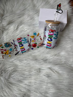 Teacher UV DTF CUP WRAP