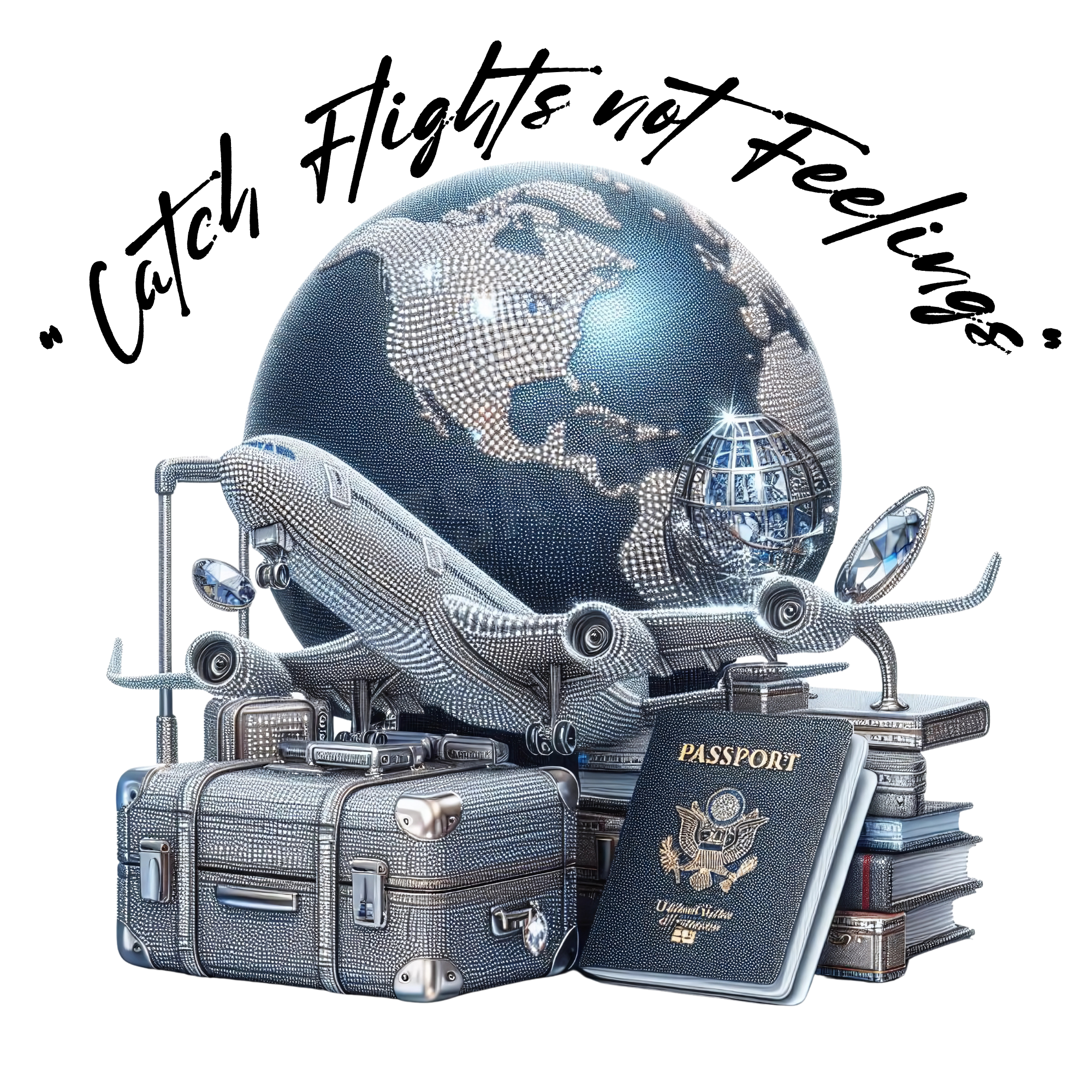 Catching Flights not Feelings Digital Download