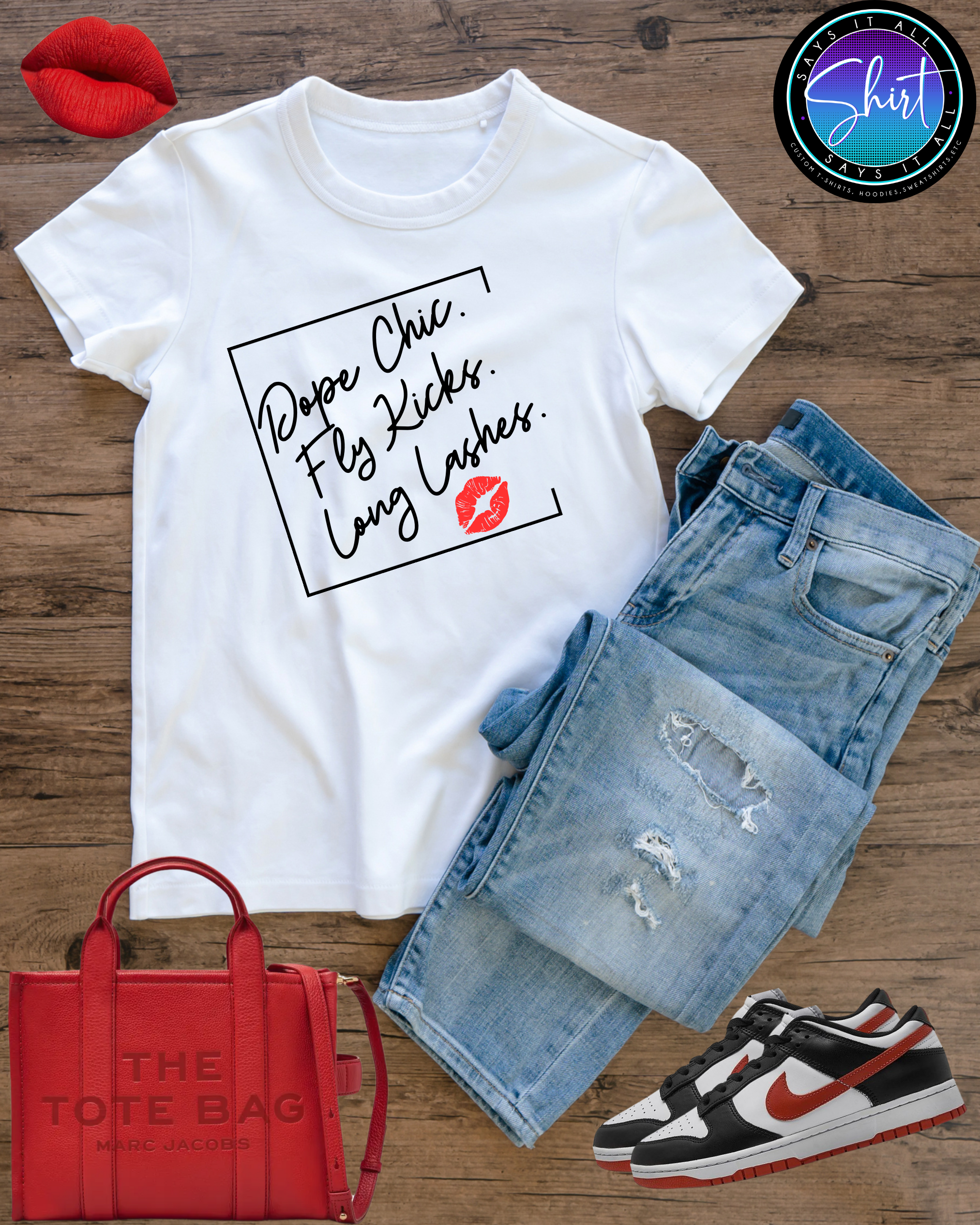 Dope Chic Fly Kicks DTF TRANSFER