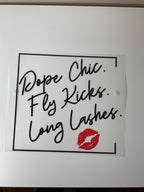 Dope Chic Fly Kicks DTF TRANSFER