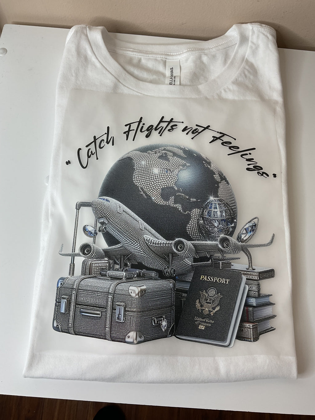 Catch Flights not Feelings DTF TRANSFER