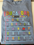 Custom Teacher  Tshirt Box