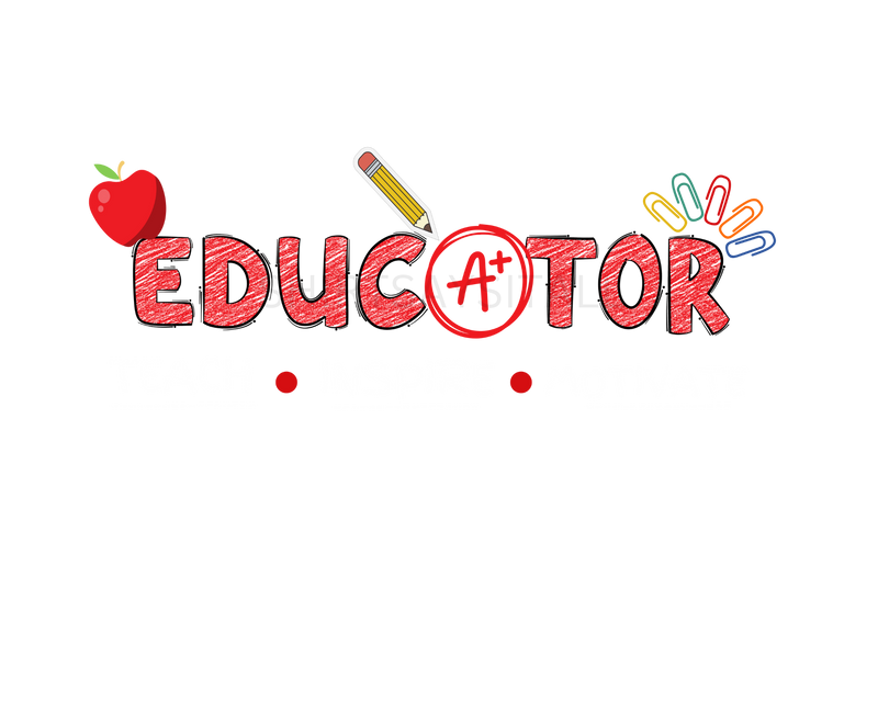 EDUCATOR W/ APPLE PENCIL PAPER CLIP DIGITAL DOWNLOAD