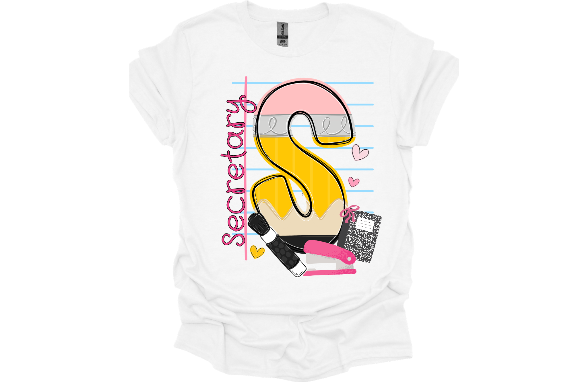 Secretary Pencil Graphic Tee