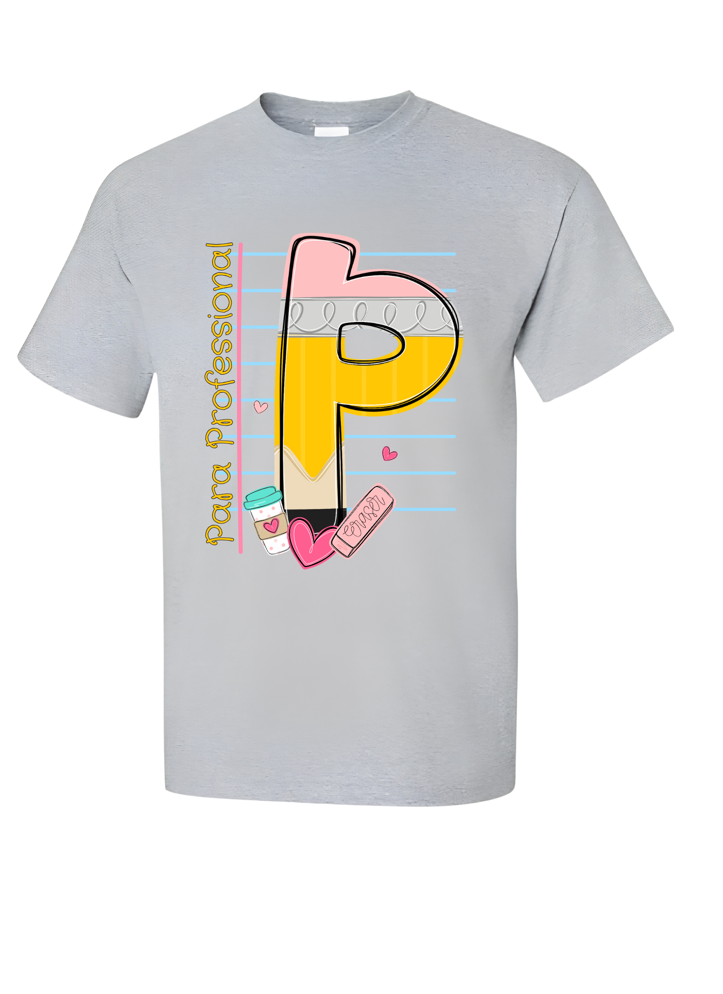 Paraprofessional Pencil Graphic T-Shirt