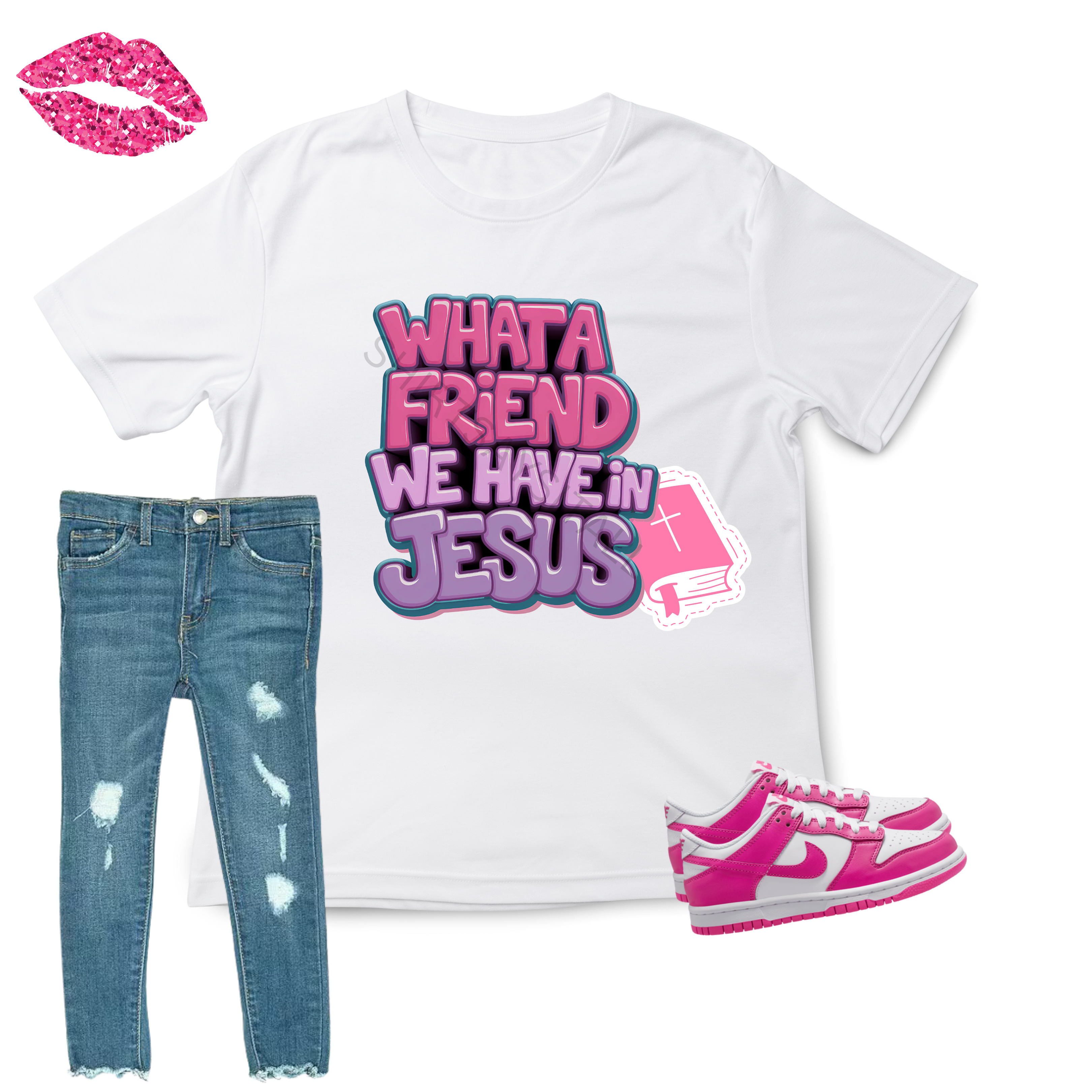 WHAT A FRIEND WE HAVE IN JESUS DIGITAL DESIGN