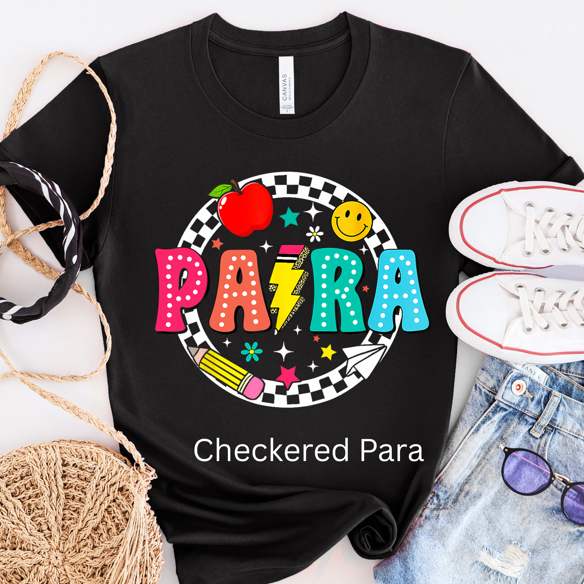 School Para Professional Mini  T-Shirt Box/ Choose Any 3