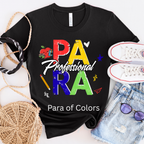 School Para Professional Mini  T-Shirt Box/ Choose Any 3