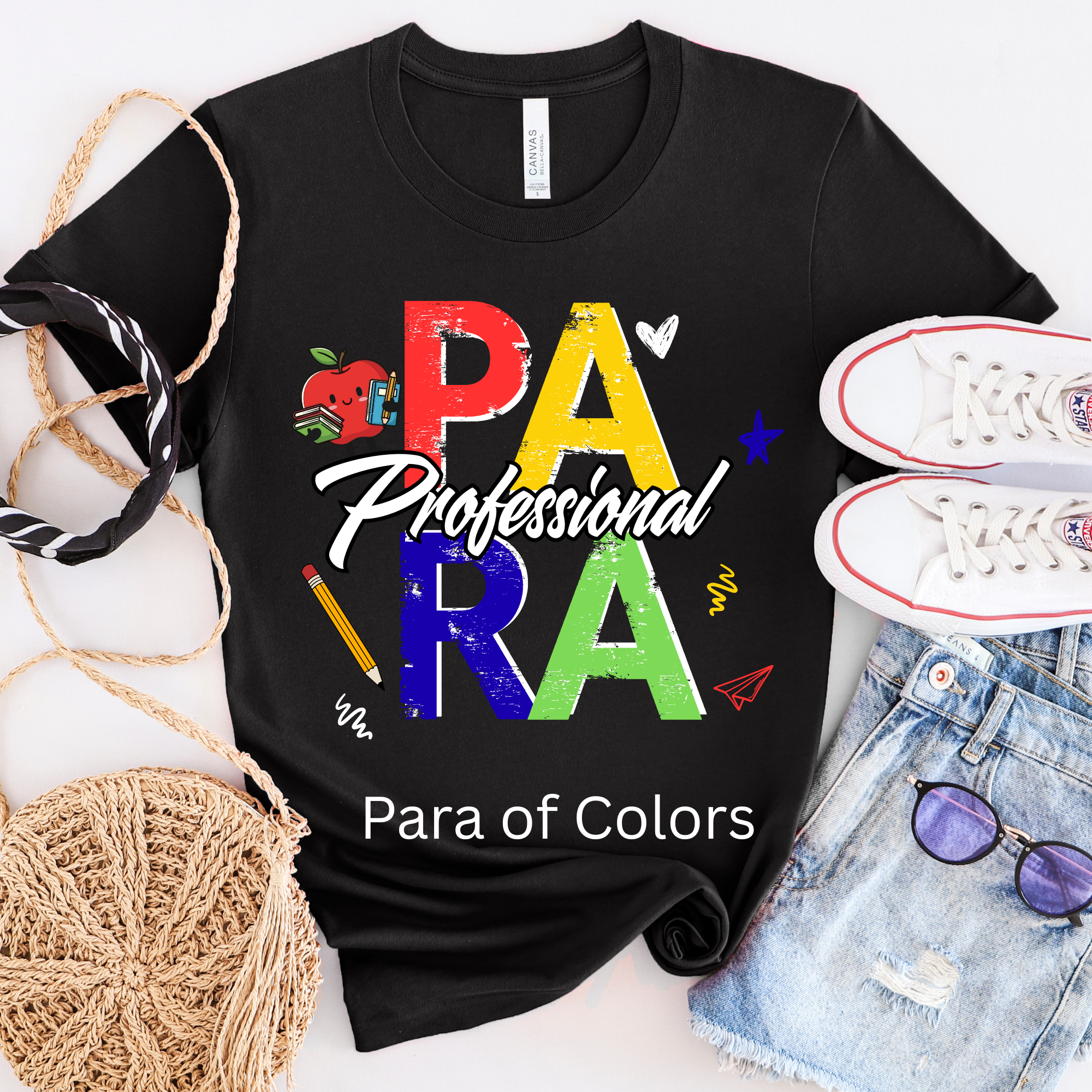 School Para Professional Mini  T-Shirt Box/ Choose Any 3