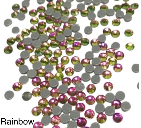 Korean Low Lead Rainbow Hot Fix Rhinestones